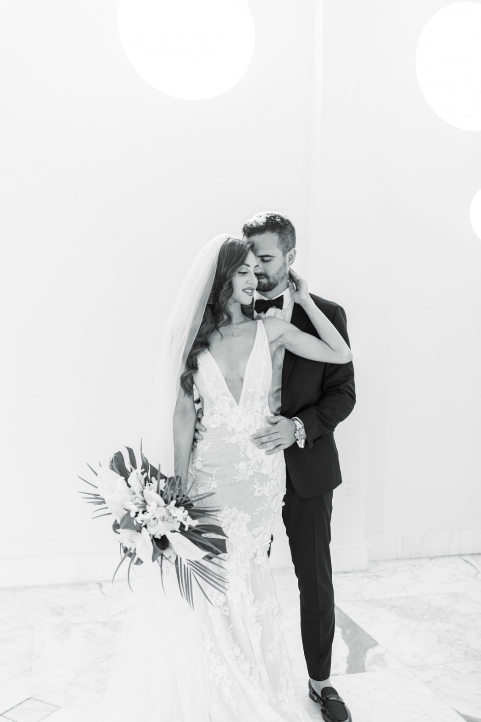 A Pure White Wedding Dream in Dubai