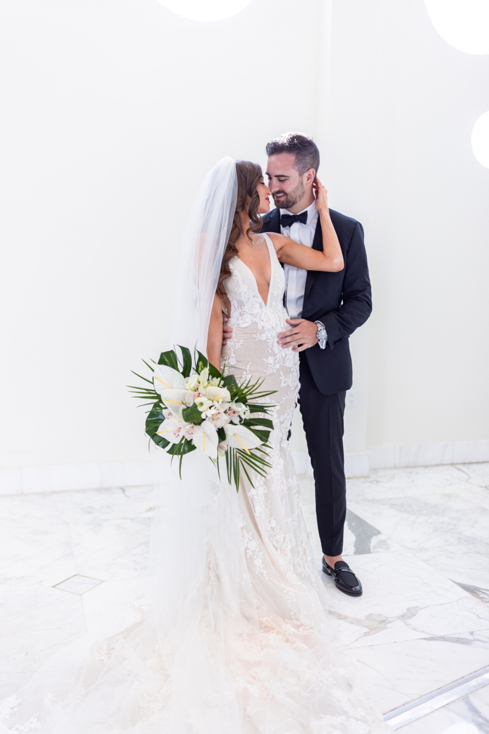 A Pure White Wedding Dream in Dubai