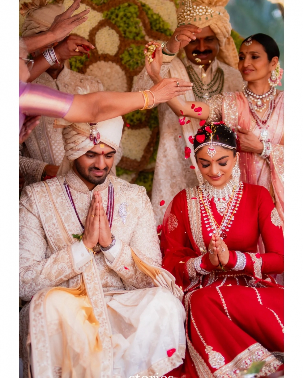 Inside Netra Mantena and Vamsi Gadiraju’s Extravagant Celebration Inside Netra Mantena and Vamsi Gadiraju’s Extravagant Celebration