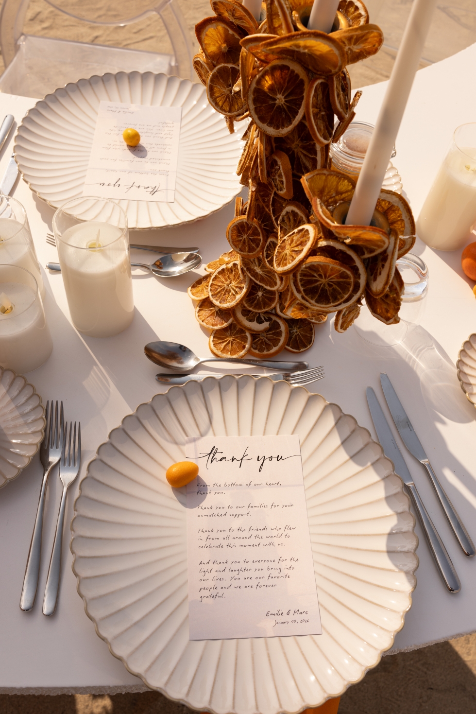 An Orange Engagement Party with Orange Hues