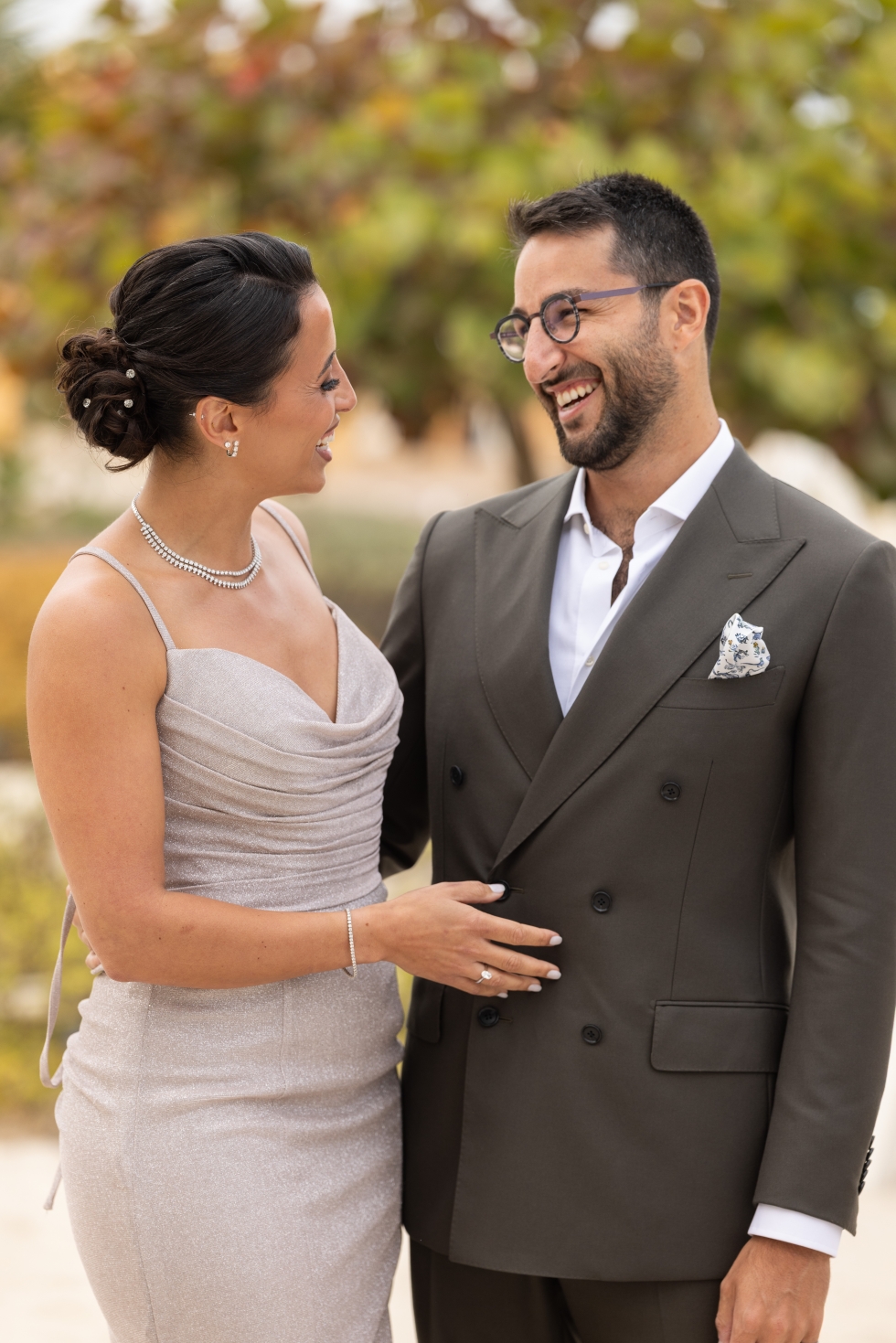 An Orange Engagement Party with Orange Hues