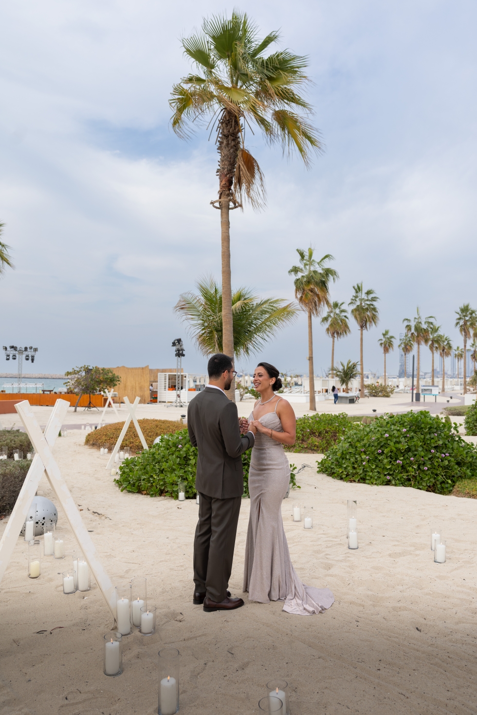 An Orange Engagement Party with Orange Hues