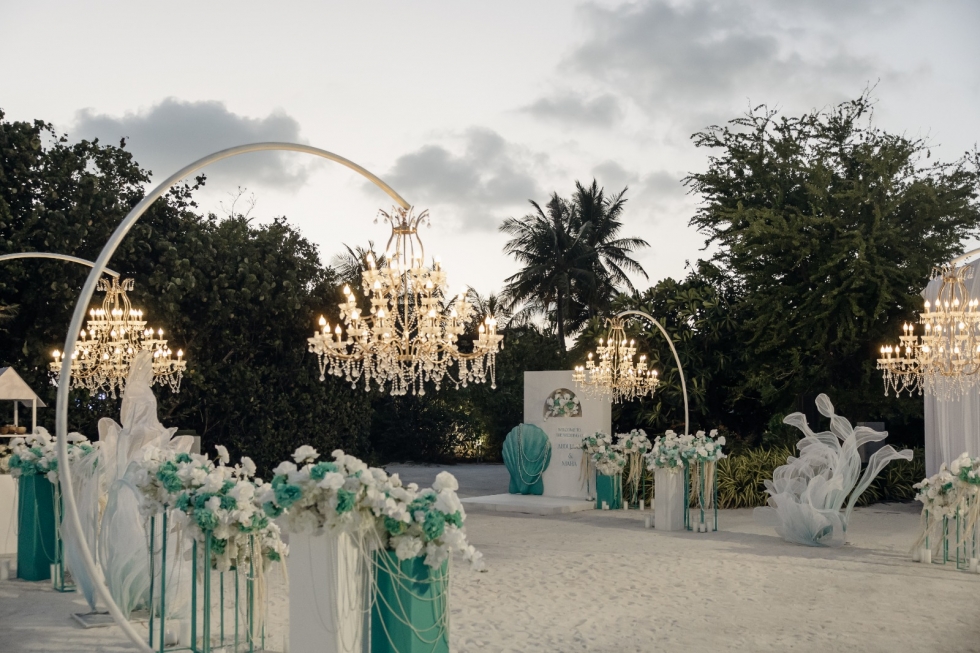 حفل زفاف الأحلام في المالديف حيث يلتقي البحر بالفخامة حفل زفاف الأحلام في المالديف حيث يلتقي البحر بالفخامة