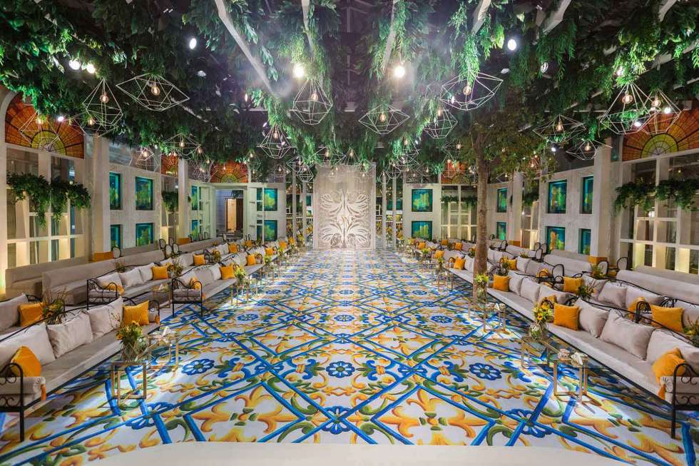 A Sicilian Wedding Theme in Riyadh