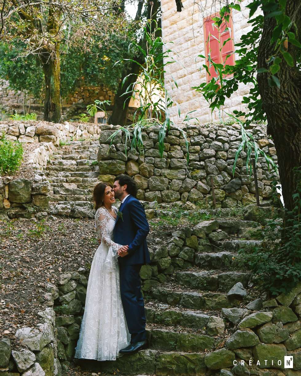 A Romantic and Intimate Wedding in Lebanon