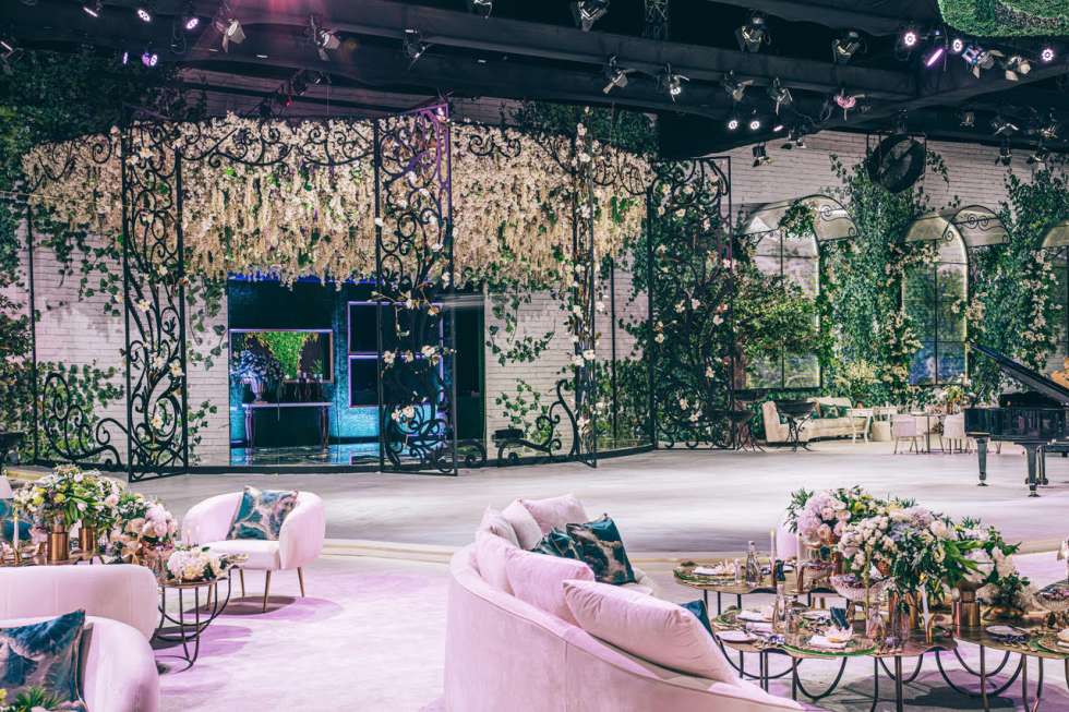 A Miraculous Garden Wedding in Qatar