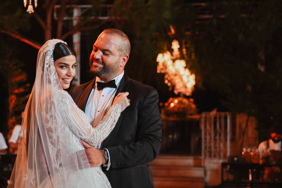 Nature Embracing Royalty Wedding Theme in Lebanon