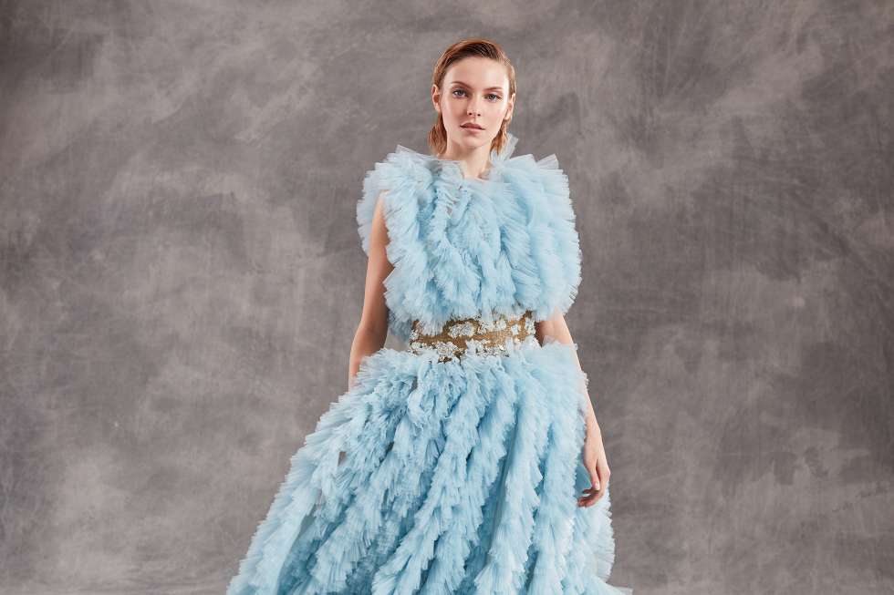 Your Engagement Dress from The Peter Langer 2020 Spring/Summer Collection