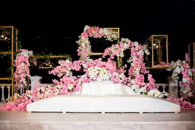 An All Pink Wedding in Qatar