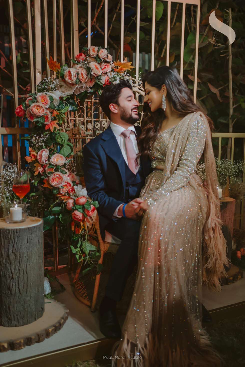 An Indian Wedding with a Rustic Theme in Dubai