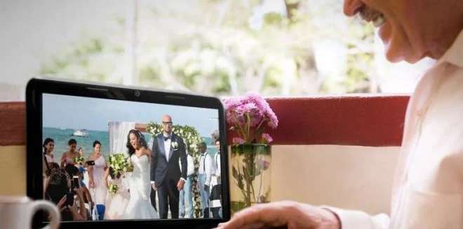 كيفية بث حفل الزفاف على الإنترنت!