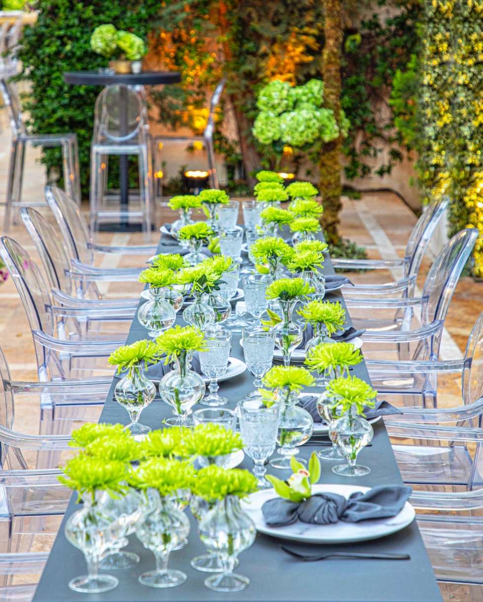 A Fifty Shades of Green Wedding in Amman