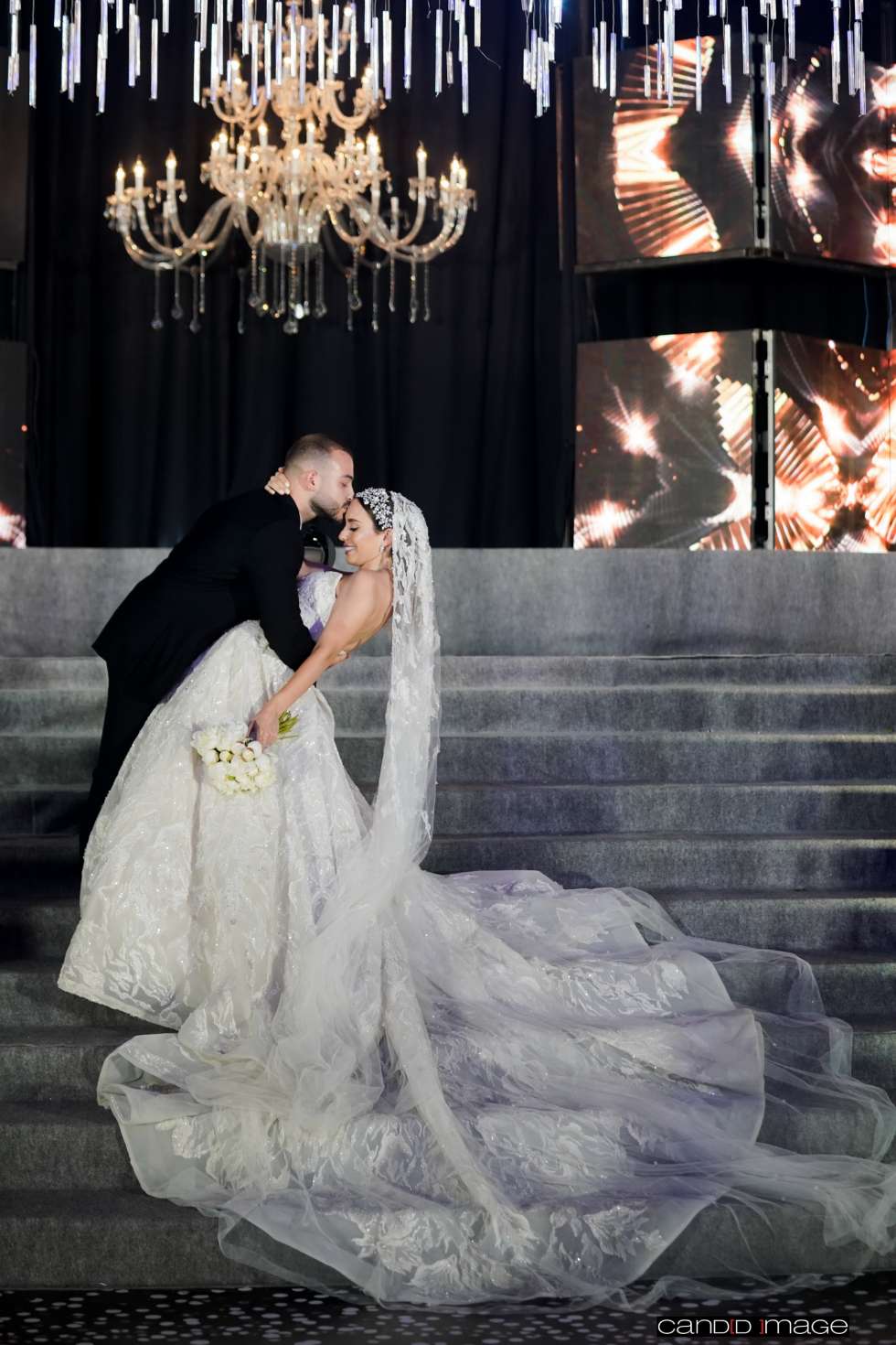 A Shimmering Wedding Night in Lebanon