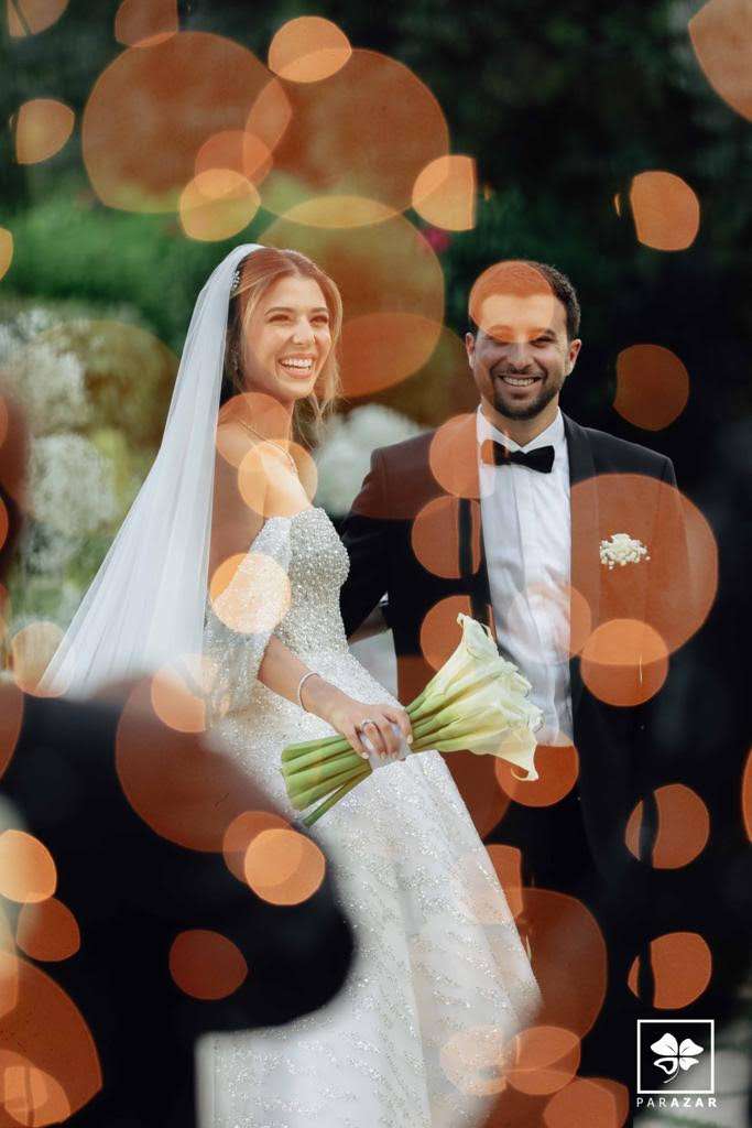 حفل زفاف سارة وعامر في لبنان