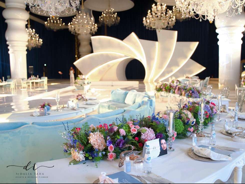 A Pastel Floral Wedding in Doha