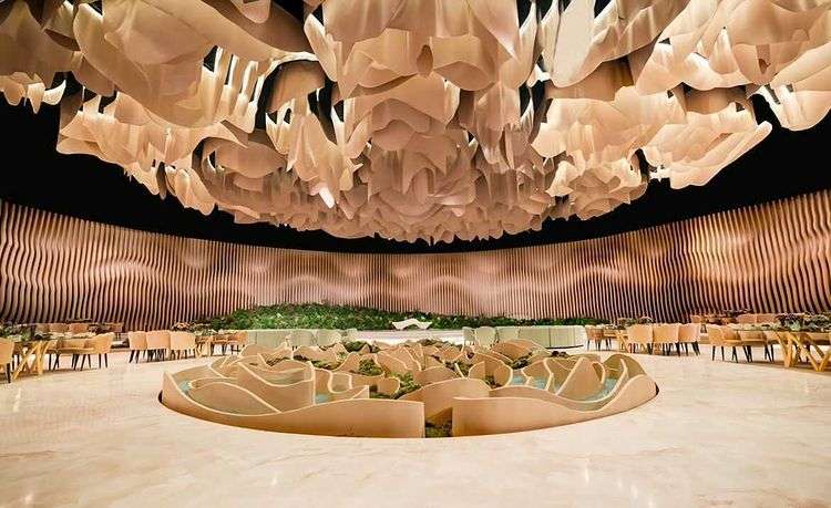 A Desert Wedding Theme in Doha