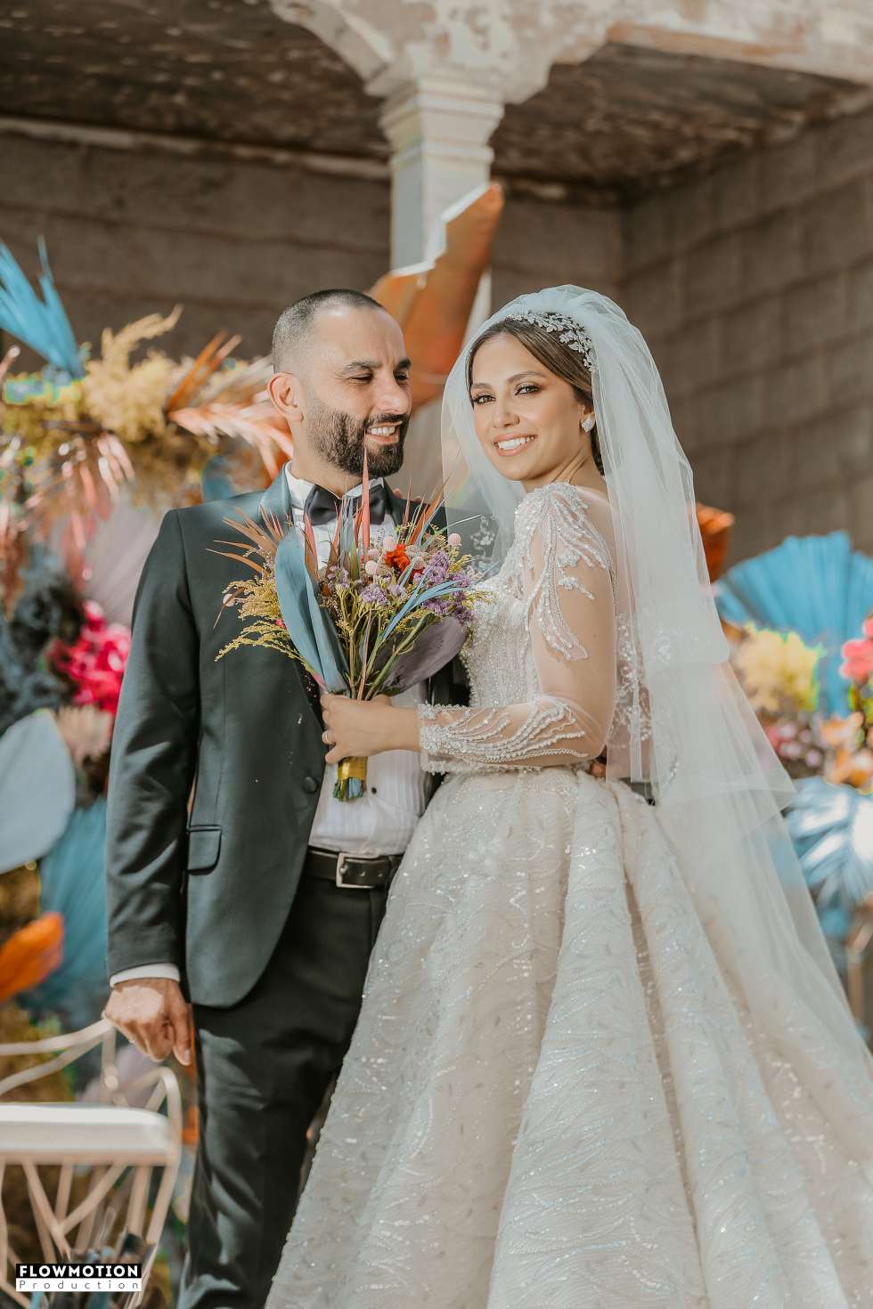 A Fun Colorful Wedding in Lebanon