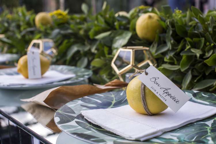 Zesty Lemon and Orange Wedding Theme Ideas