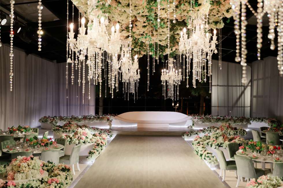 A Regal Floral Wedding in Qatar