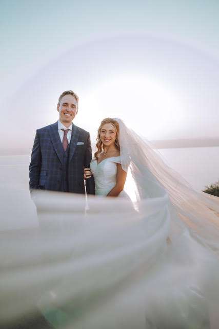 A Fresh Garden Wedding at The Dead Sea