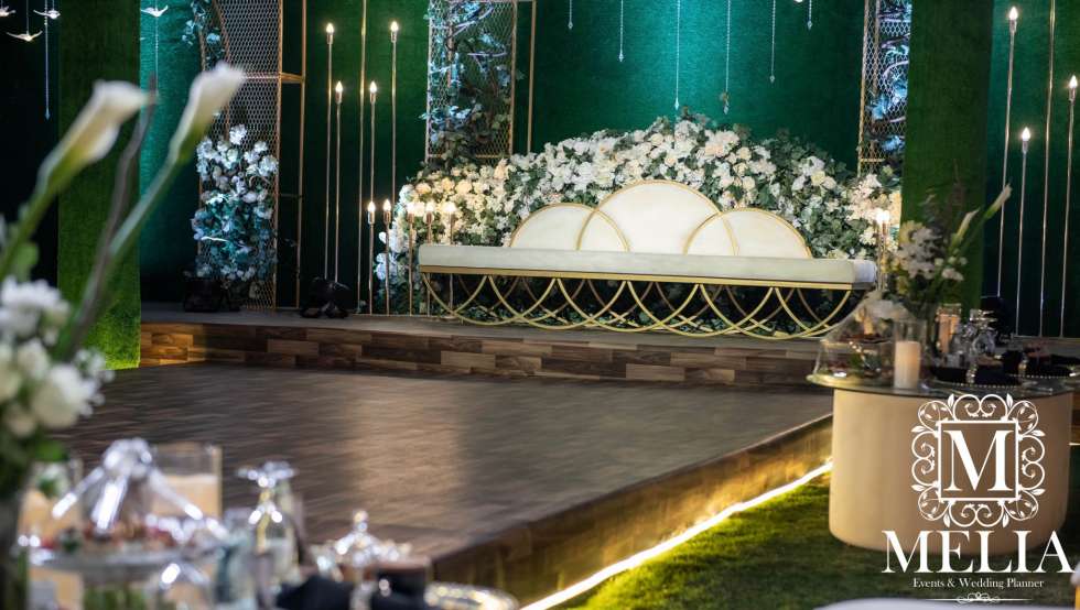 A Fresh Garden Wedding in Doha