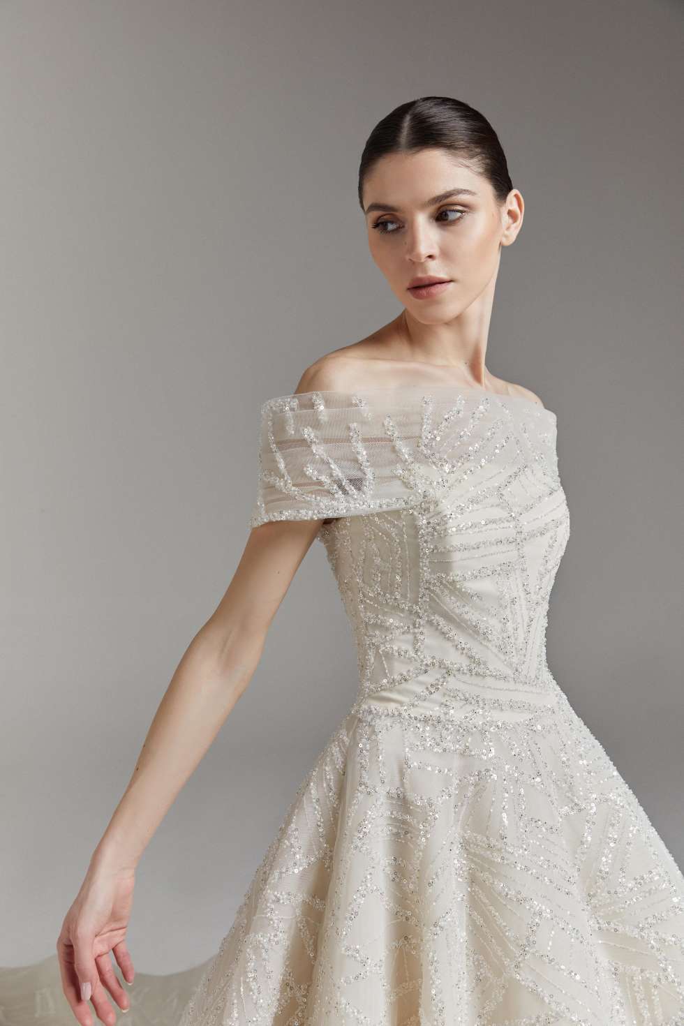 Twinkling Dots Wedding Dresses by Tony Ward for Spring 2023