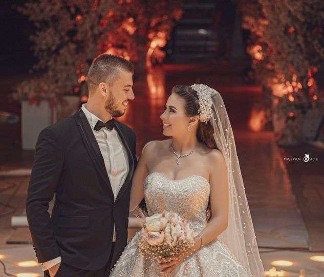 Blush and Gold Wedding in Syria Arabia Weddings