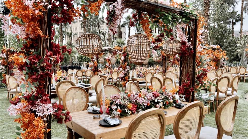 A Pretty Rustic Wedding in Egypt