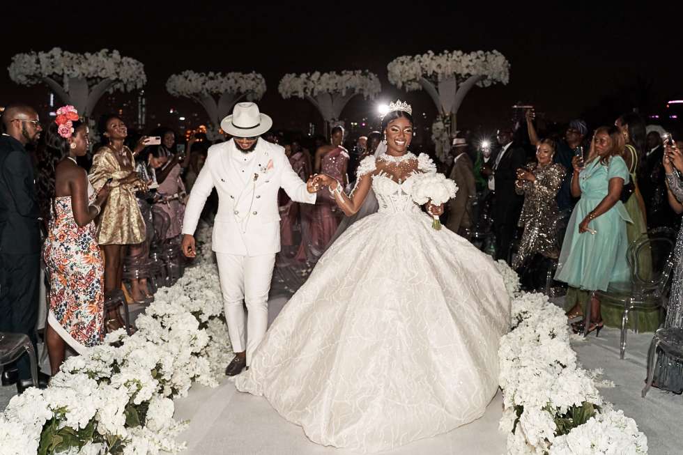 حفل زفاف نيجيري فاخر في دبي
