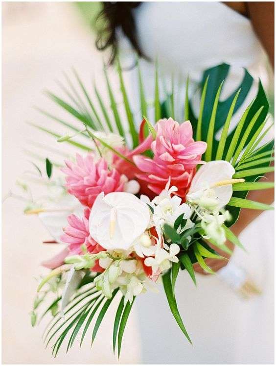 Simple Beach Wedding Bouquets