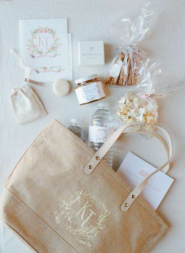 Creating the ultimate welcome bags for your wedding guests 