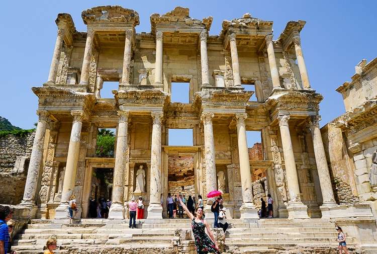 Ephesus near Bodrum in Turkey