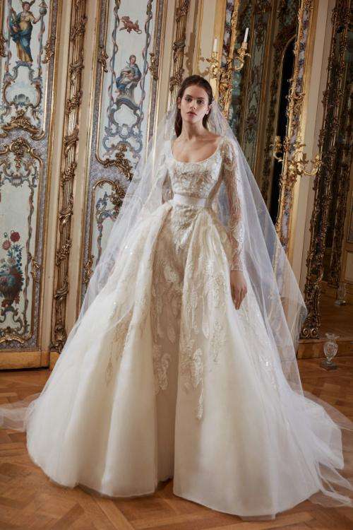Elie Saab wedding dress designer 