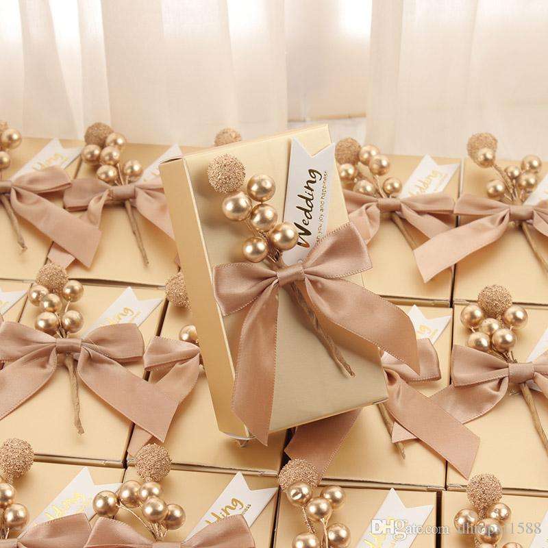 Gold Wedding Favors