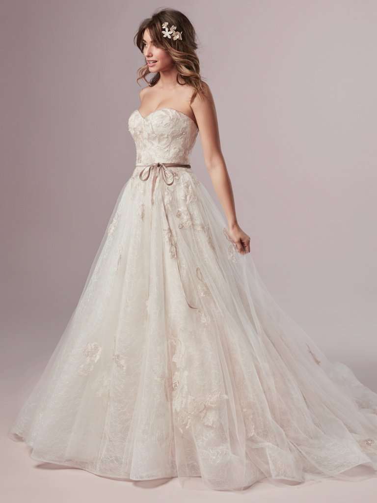 A-line Rebecca Ingram Wedding Dress - Summer