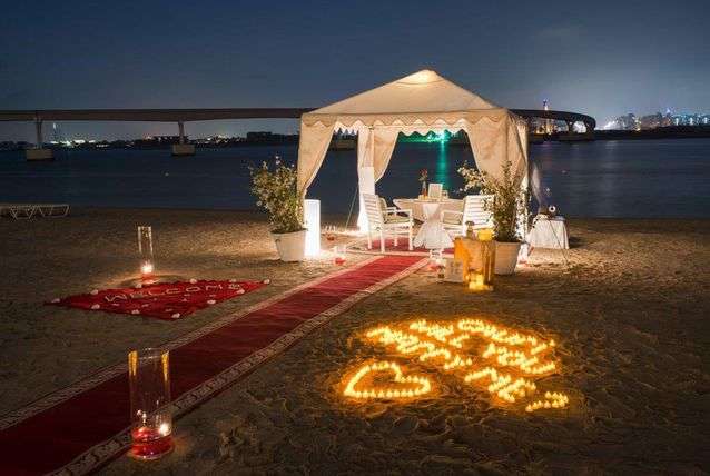 Beach Proposal Dubai