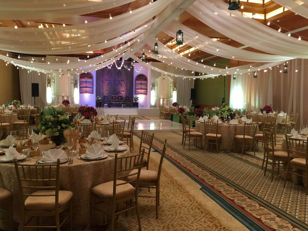 حفل الحناء في فندق ريتز كارلتون، مركز دبي المالي العالمي